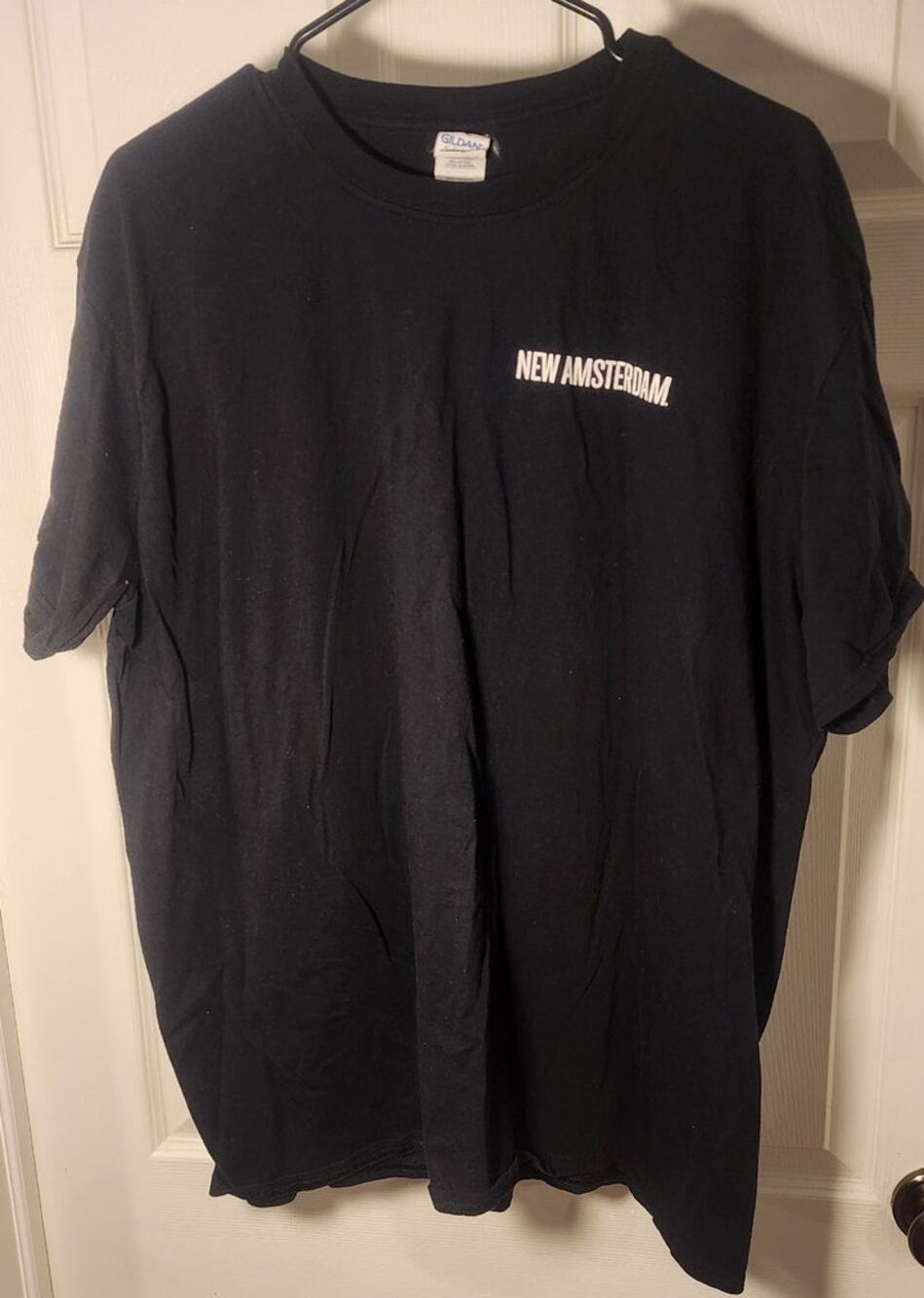 Gildan New Amsterdam Support Your Local Bartender T-Shirt Black 2XL Graphic